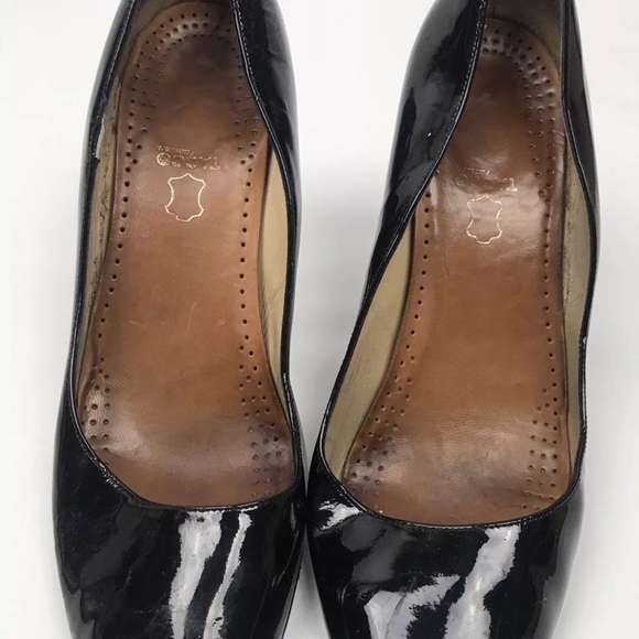 Kate Spade Black Patent Leather Round Toe Shoes - Picture 2 of 8
